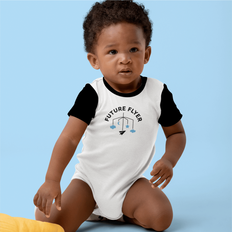 Future Flyer Baby Onesie - image2
